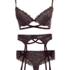 Plunge Cross Bustier